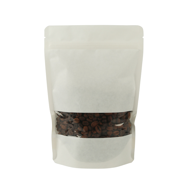 Пищевая ламинированная экологическая компостируемая белая крафта