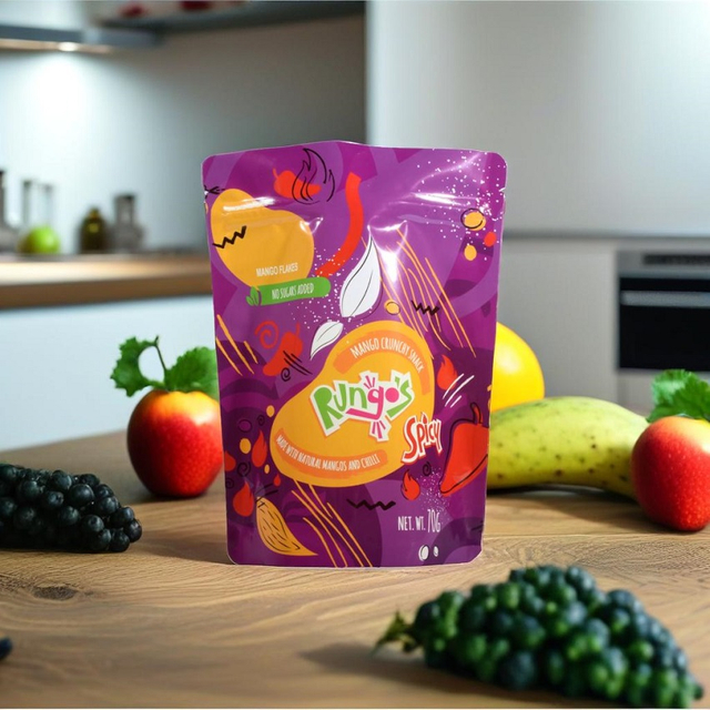 Пользовательские печатные биоразлагаемые упаковочные сумки с закусками