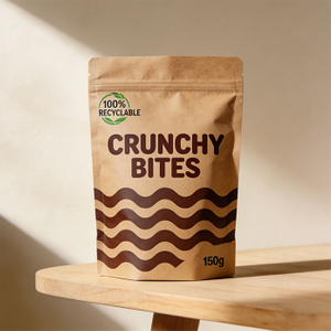 Упаковка печенья с шоколадной крошкой и компенсацией выбросов CO2