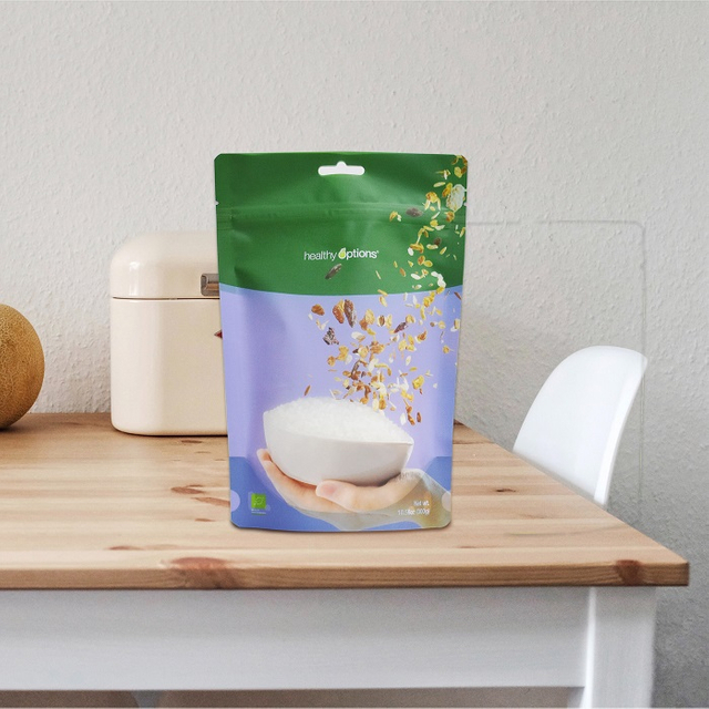 Лучшая продовольственная ламинированная упаковка на заказ на молнию