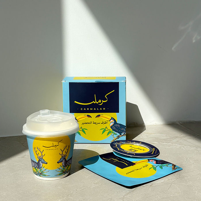 Упаковка капельного кофе по индивидуальному дизайну